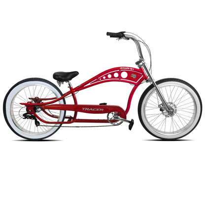 Tracer Arcadia GT7 26" Stretch Cruiser Bike with Shimano 7-Speed - Chico USA, Inc.