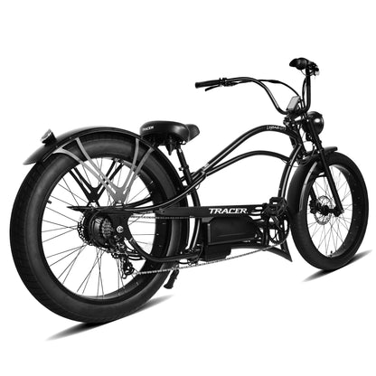 Tracer Bikes | Legend GT7 1000W Electric Cruiser Bike – 1000W Motor, Fat Tires, 80 Miles Range, Chopper Style |  Chico USA, Inc. 