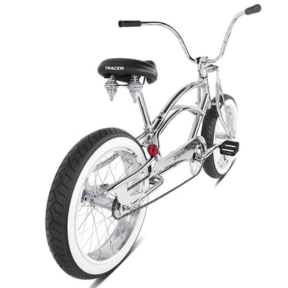 Tracer Master 2.0 GS 20" Chrome Coaster Cruiser Bike Classic Style - Chico USA, Inc.