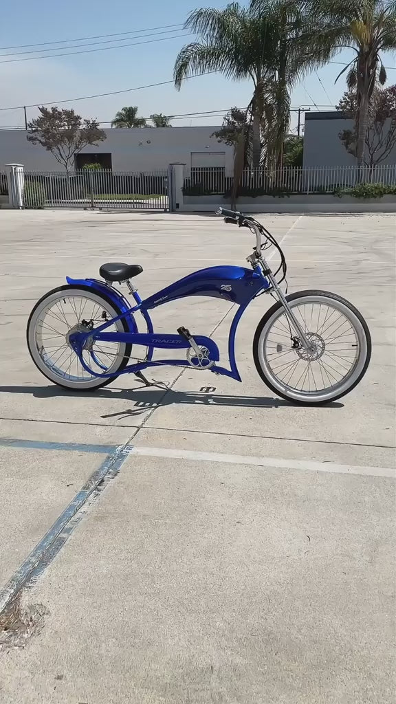 Tracer Twenty5 DS 500W Chopper Cruiser E-Bike