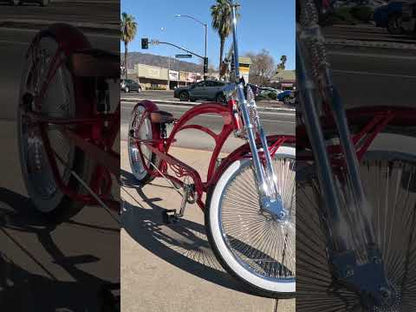 Tracer Scorpion Pro DTS  26" Chopper-Style Stretch Cruiser Bike