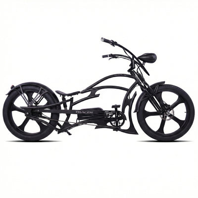 Tracer Raptor Pro DS 800W Chopper Style Stretch Cruiser Bike - Chico USA, Inc.
