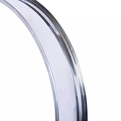 Chico RM-TH952636-CP Bicycle Fat Mirror Electroplating Rim 26" x 4” x 36H 100mm For Cruiser Bike