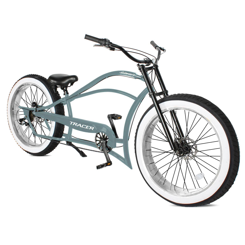 Tracer Bikes | Tracer Siena 26" Chopper Stretch Cruiser Bike, 1-Speed/7-Speed, Various Colors |  Chico USA, Inc. 