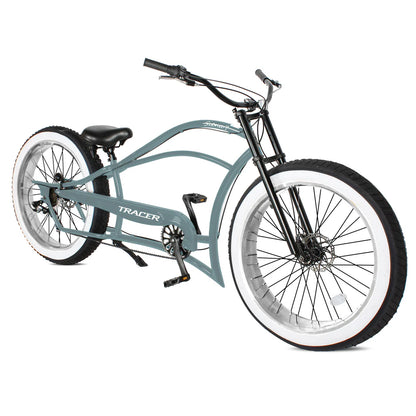 Tracer Bikes | Tracer Siena 26" Chopper Stretch Cruiser Bike, 1-Speed/7-Speed, Various Colors |  Chico USA, Inc. 
