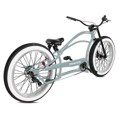 Tracer Bikes | Tracer Siena 26" Chopper Stretch Cruiser Bike, 1-Speed/7-Speed, Various Colors |  Chico USA, Inc. 