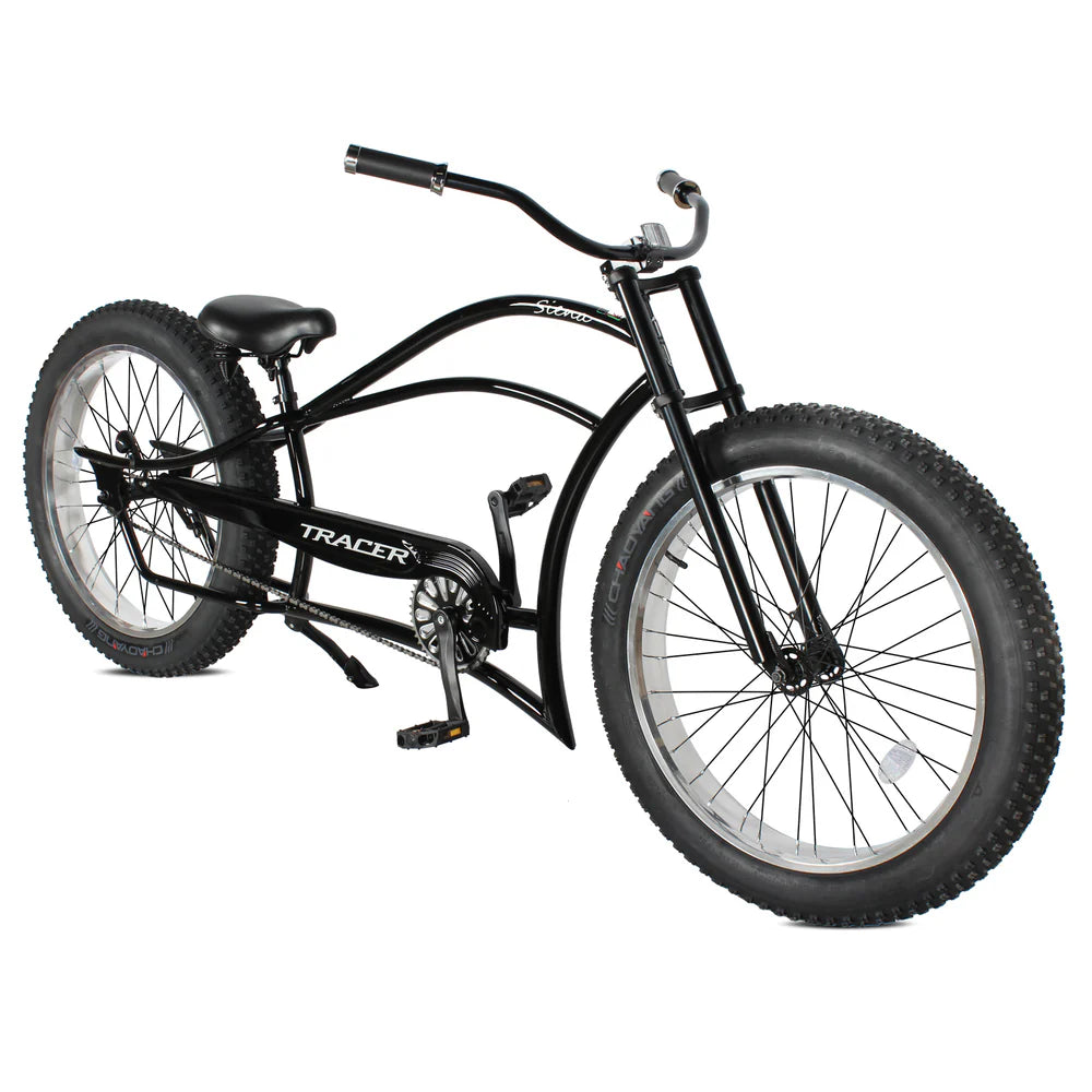 Tracer Bikes | Tracer Siena 26" Chopper Stretch Cruiser Bike, 1-Speed/7-Speed, Various Colors |  Chico USA, Inc. 