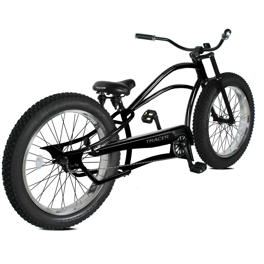 Tracer Siena 26" Chopper Stretch Cruiser Bike, 1-Speed/7-Speed, Various Colors - Chico USA, Inc.