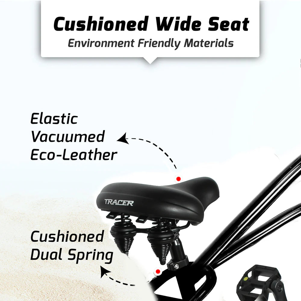 Tracer Bikes | Tracer Siena 26" Chopper Stretch Cruiser Bike, 1-Speed/7-Speed, Various Colors |  Chico USA, Inc. 