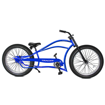 Tracer Siena 26" Chopper Stretch Cruiser Bike, 1-Speed/7-Speed, Various Colors - Chico USA, Inc.
