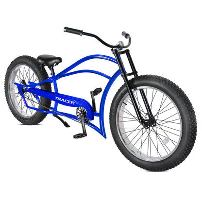 Tracer Siena 26" Chopper Stretch Cruiser Bike, 1-Speed/7-Speed, Various Colors - Chico USA, Inc.