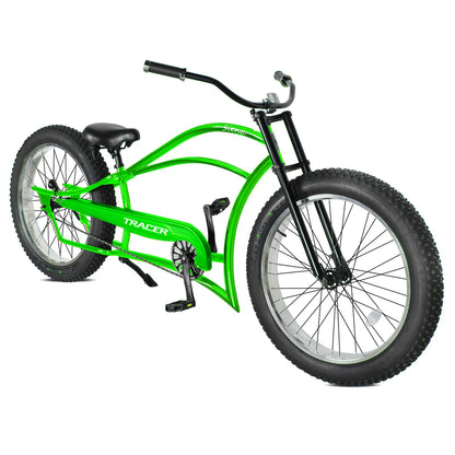 Tracer Siena 26" Chopper Stretch Cruiser Bike, 1-Speed/7-Speed, Various Colors - Chico USA, Inc.