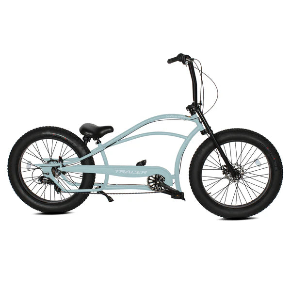 Tracer Bikes | Tracer Siena GT 26'' Chopper Stretch Cruiser Fat Tire Bike with Hi-Rise Handlebars, 1 Speed/7 Speed, Multiple Colors |  Chico USA, Inc. 