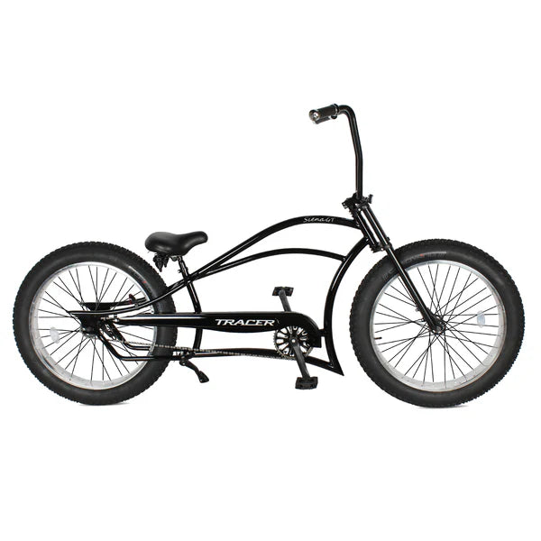 Tracer Bikes | Tracer Siena GT 26'' Chopper Stretch Cruiser Fat Tire Bike with Hi-Rise Handlebars, 1 Speed/7 Speed, Multiple Colors |  Chico USA, Inc. 