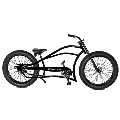 Tracer Siena 26" Chopper Stretch Cruiser Bike, 1-Speed/7-Speed, Various Colors - Chico USA, Inc.