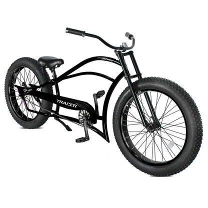 Tracer Siena 26" Chopper Stretch Cruiser Bike, 1-Speed/7-Speed, Various Colors - Chico USA, Inc.