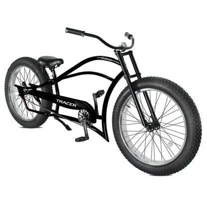Tracer Siena 26" Chopper Stretch Cruiser Bike, 1-Speed/7-Speed, Various Colors - Chico USA, Inc.