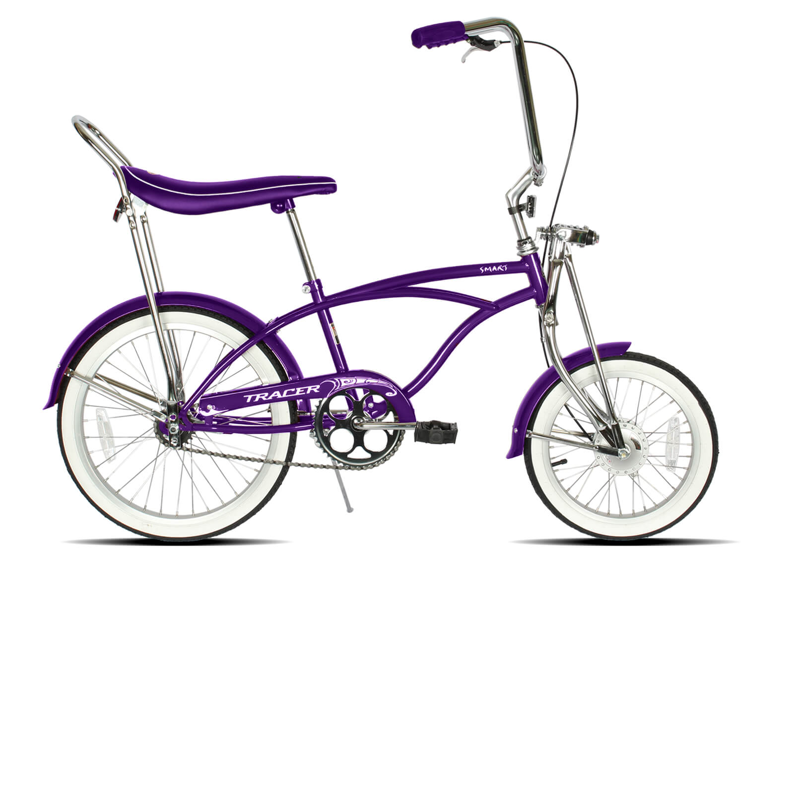 Tracer Smart Classic Beach Cruiser Bike, Single Speed with 140H Rims - Chico USA, Inc.