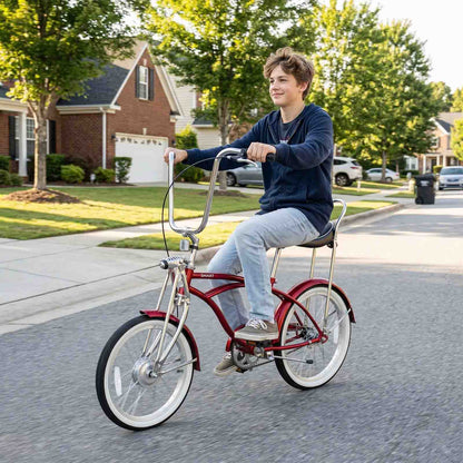 Tracer Smart Classic Beach Cruiser Bike, Single Speed with 140H Rims - Chico USA, Inc.